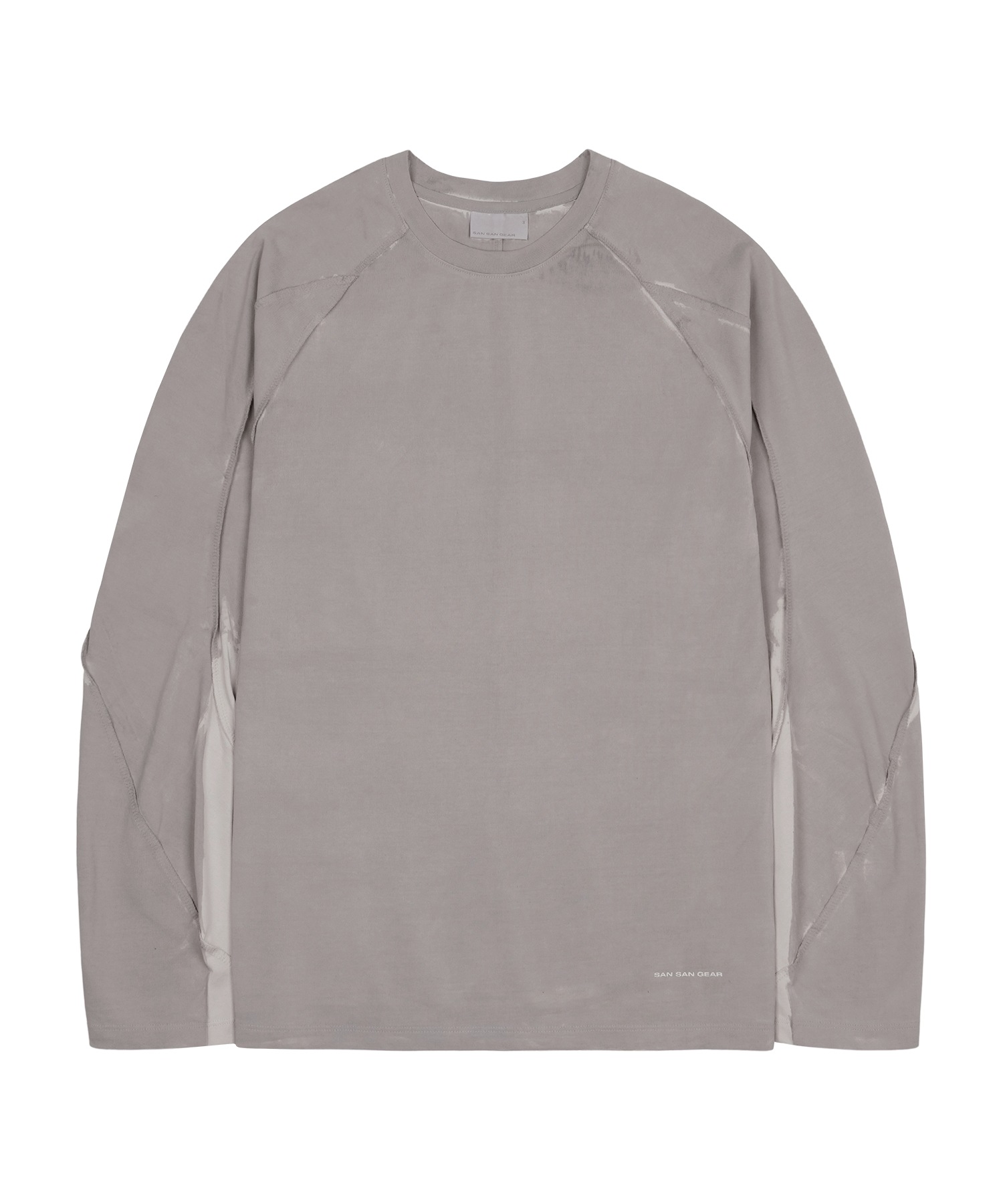 【SANSANGEAR】 26SS CONTRAST LONG SLEEVE : GREY