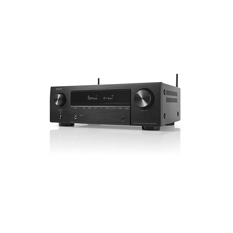 デノン Denon AVR-X1700H AVサラウンドレシーバー 7.2ch 8K Ultra HDHDR10+eARC対応/ブラック AVR-X1700HK