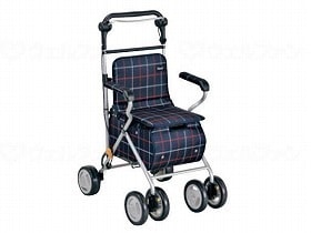 幸和製作所 スタンダードタイプシルバーカー テイコブST07 格子紺 ST07