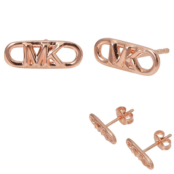 MKC164300791 エンパイア スタッド ピアス ローズゴールド レディース アクセサリー EMPIRE LOGO STUDS EARRINGS 8,614円