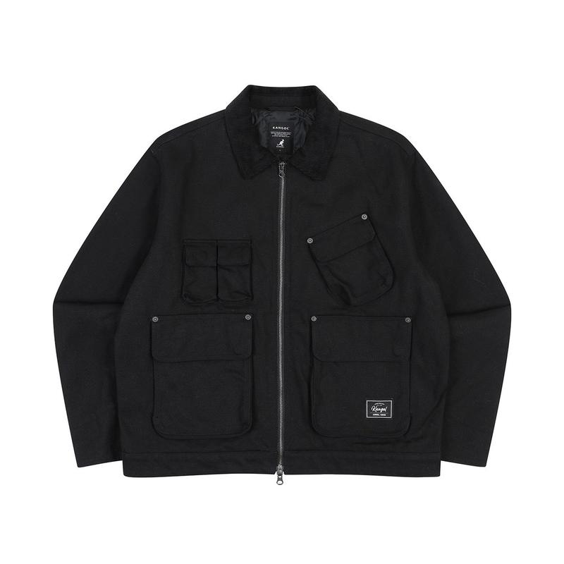 CRSバイカーワークジャケット8546ブラック