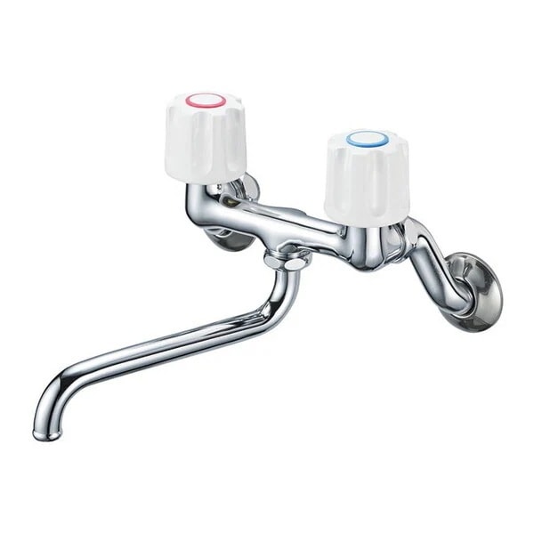 SANEI K11-W-13 キッチン用ツーバルブ混合栓 (一般地・寒冷地共用)