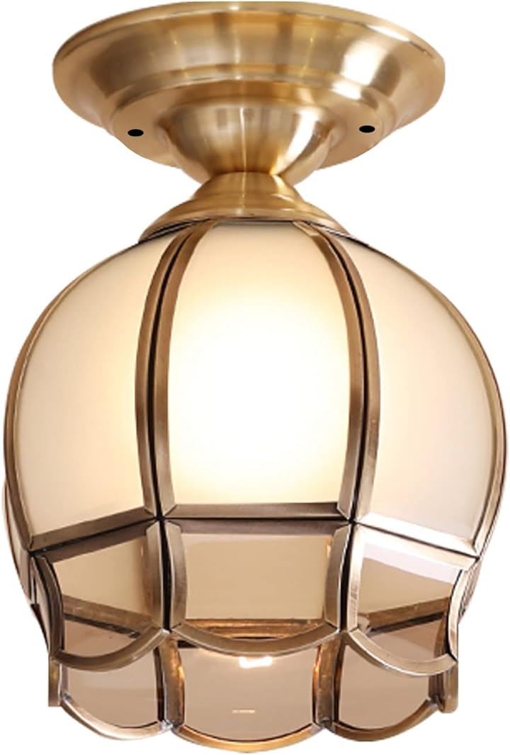 KY LEE シーリングライト 1灯 照明器具 ガラス 天井照明 おしゃれ かわいい アンティーク( CIL-0164)