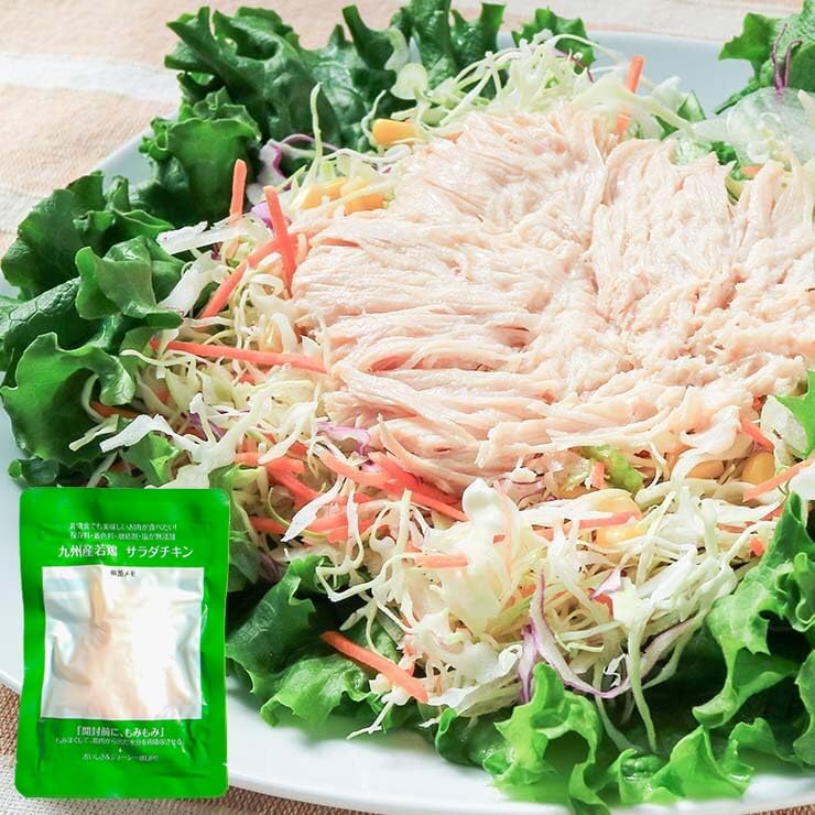 糖質0g(糖質ゼロ)の食塩無添加サラダチキン 常温 100g×20パック