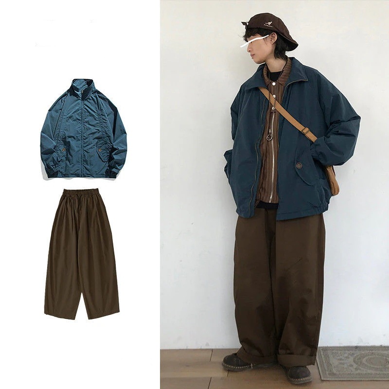 ファッション メンズ 大人気 メンズファッション 2点セット 服メンズ ジャケット+ズボンファッションスーツ