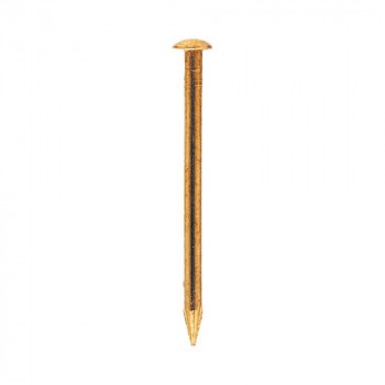 真ちゅう釘 丸頭 18×10 1kg 1548101