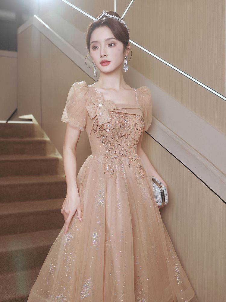 イブニングドレス 女性 2024年 小卒 成人式 お受験 スカート 誕生日 宴会 気質 普段着 夏服