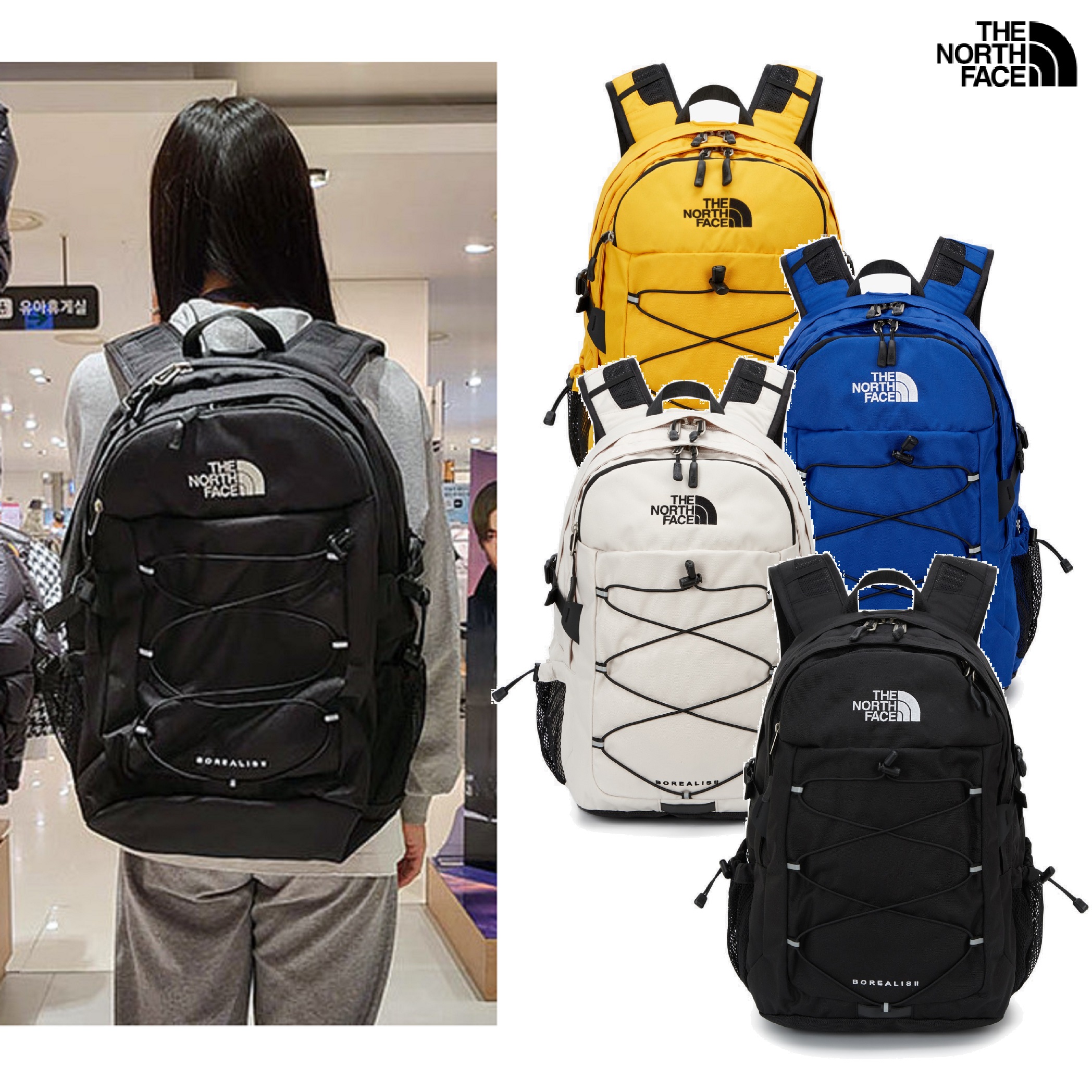 BOREALIS II 4色 32L デイリー 新学期 新商品 韓国人気 男女共用 スリングバック デイリーバッグ 学生バッグ
