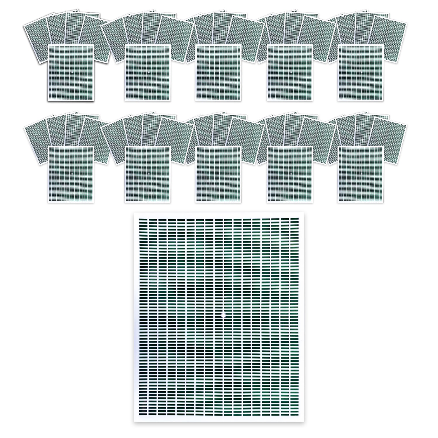 隔王板 養蜂 50枚セット みつばち 女王蜂 逃げ防止