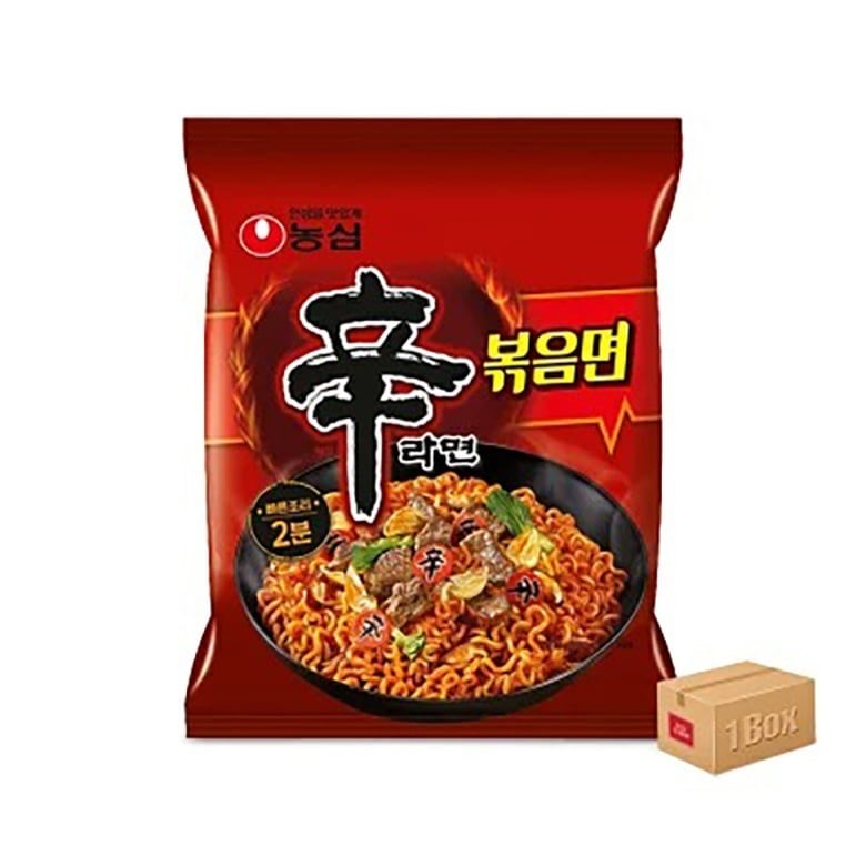 辛ラーメン炒め麺 131g 32袋 一箱 ポックンミョン