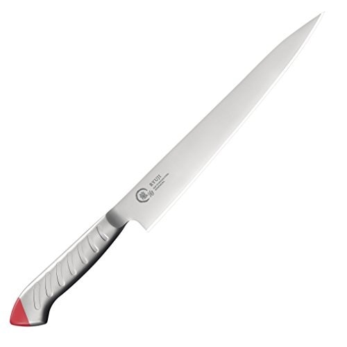 龍治 ステンカラー 筋引包丁 270mm 赤 RYS-23R 6,477円