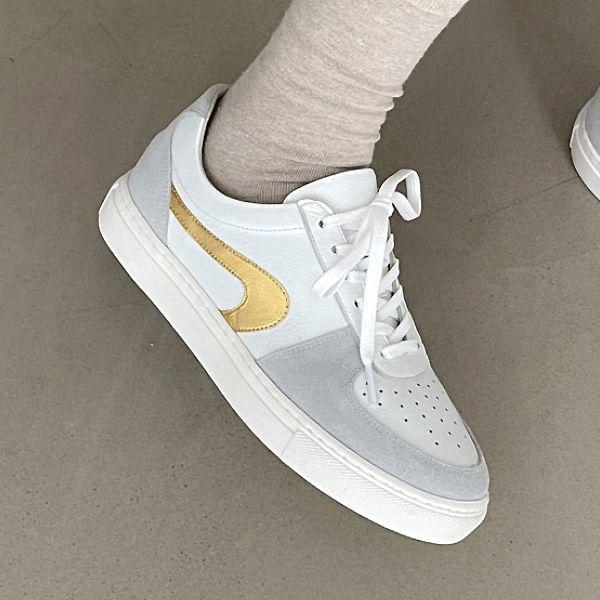 革コンビ 女性 レディース スリッポン スニーカー 3cm 2color sy3602_P336252856