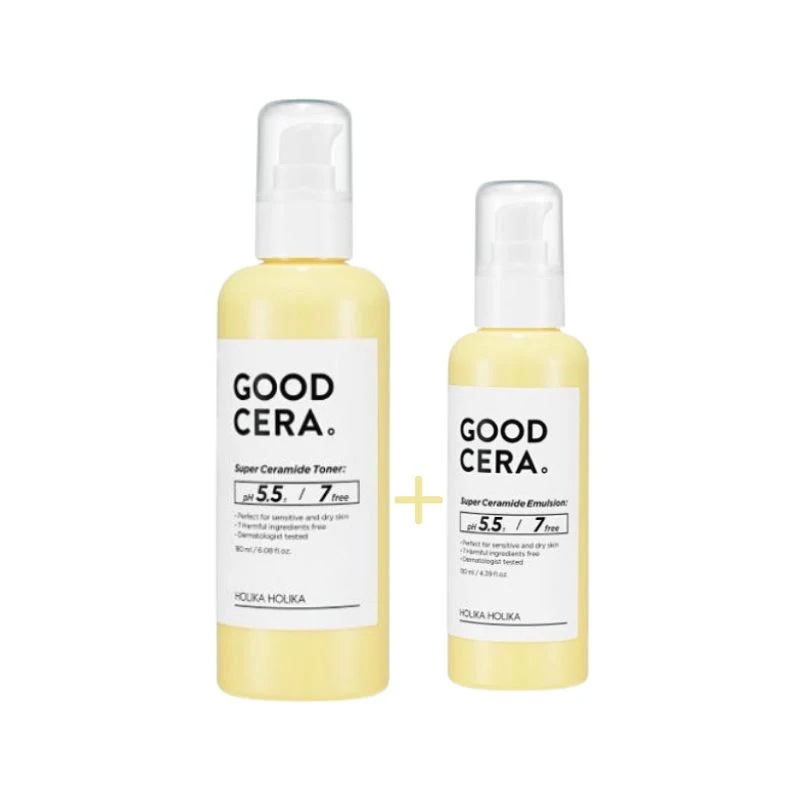 グッドセラスーパーセラミド トナー 180ml+エマルジョン 130ml / 2種 セット 化粧水 基礎 スキンケア 韓国コスメ