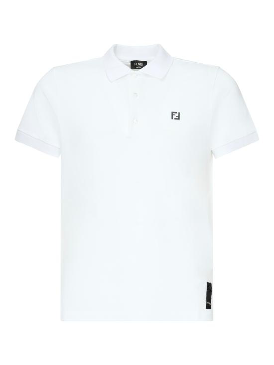 FENDI Men Polo Shirts FY0985 AUA5F0QA0 White