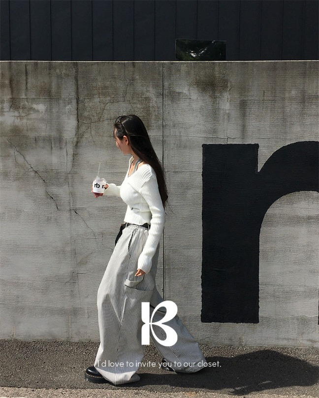 [25F/W NEW][MADE] ラグビースナップストライプカーゴパンツ pt1483