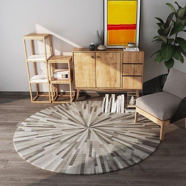 絨毯 ラグマット 円形 洗える おしゃれ 直径80cm cm 120cm 14 4,873円