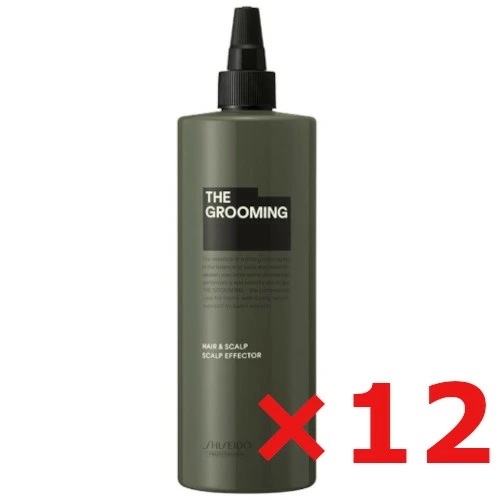 【送料無料】 資生堂 シセイドウ ／ MEN ／ ザ・グルーミング スカルプエフェクター 480ml 【12個セット】／ GE スカルプエッセンス （医薬部外品） サロン専売品 ／ ヘア＆ス