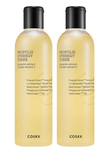 [正規品][新商品][1 + 1]フルフィット プロポリス シナジー トナー 280ml+280ml 水分 保湿 弾力 ツヤ 低刺激 [韓国スキンケア][韓国化粧品]