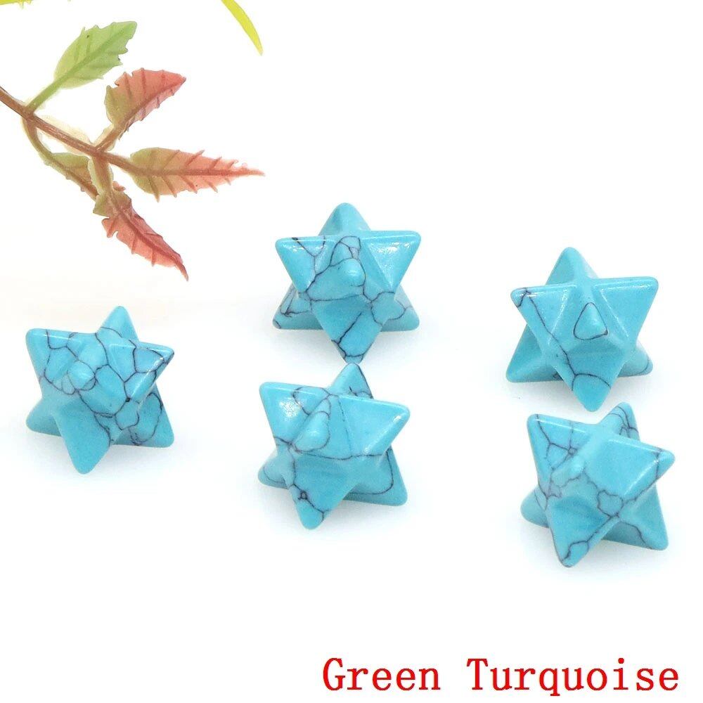 13mm メルカバスター 天然チャクラクォーツストーン クリスタル ウィッカ レイキヒーリング エネルギー ジェム プロテクション DIYジュエリー デコレーション 卸売 サイズ：80個入り カ_12