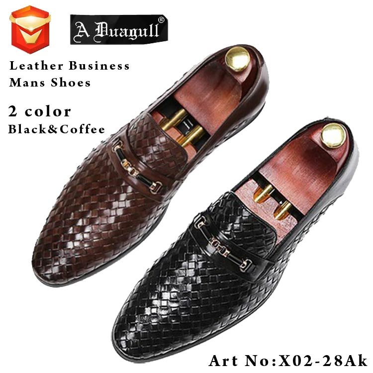 送料無料 ビジネスシューズ メンズ 本革 革靴 スリッポン ローファー X02-28AK