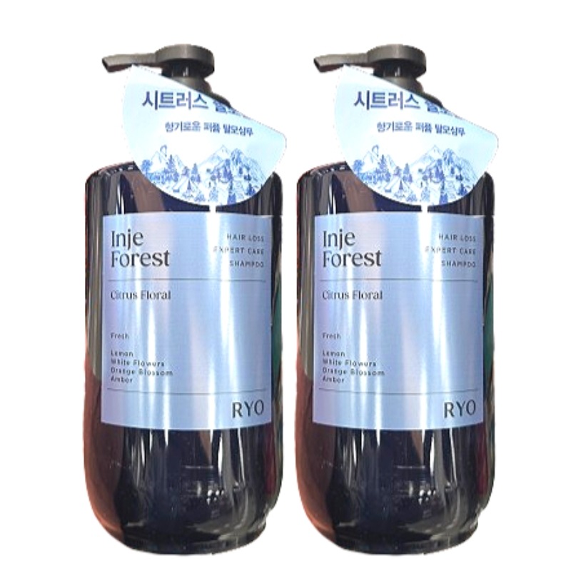 【うるおい洗浄＆健やかなツヤ感】 滋養潤毛 シャンプー インジェ森林の道 585ml 2本セットデイリー用