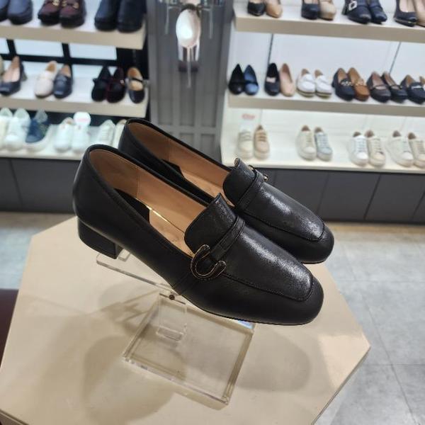 HC10 女性ベーシック足楽ローファー黒 LCWD76U61319 (44817852)