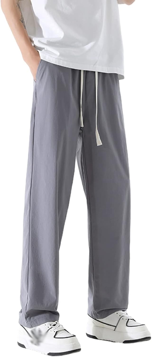 カジュアルパンツ メンズ チノパン ストレート ワイドパンツ ロングパンツ ワイド アメカジ オシャレ 無地 薄手 通気 スポーツ ストリート アウトドア オールシーズン