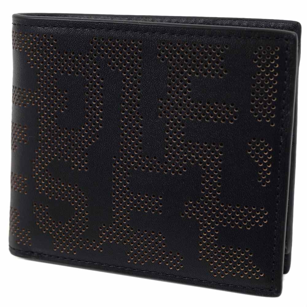 ディーゼル 財布 小銭入れ付 二つ折り ブラック ブラウン BI FOLD COIN S 3D DIESEL X09692-P5587-T8013
