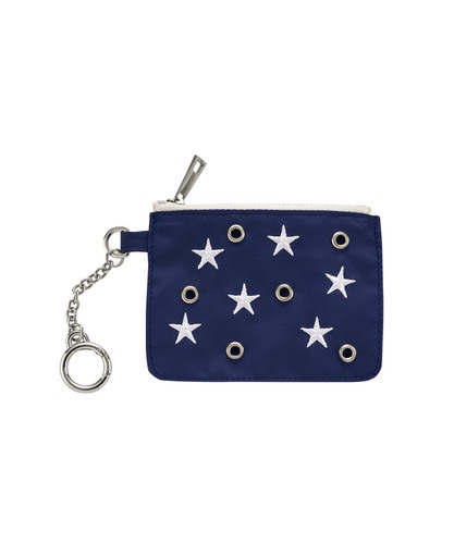 NFF star pop card case blue スターポップカードケース ブルー 韓国雑貨 カード収納