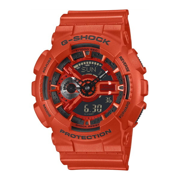 GA-110RRB-4AJF G-SHOCK クォーツ腕時計 (メンズウォッチ)