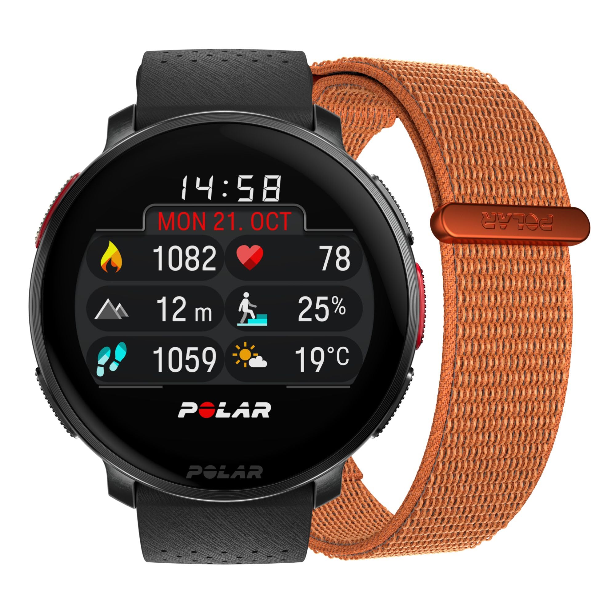 POLAR (ポラール) ヴァンテージ V3 （ Polar Vantage V3 ） 2周波数GPS マルチスポーツウォッチ iPhone対応 アンドロイド 対応 AMOLEDディスプレイ 【心拍計
