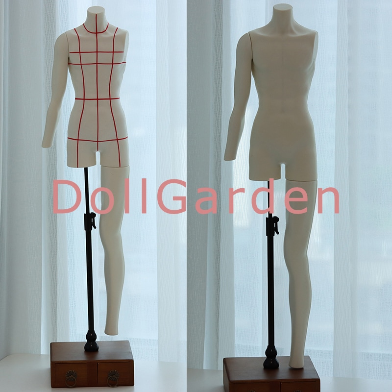 BJD ドール服シザリングスタンド popo68/SD17サイズドール対応 縫製 ディスプレイ トルソー 1/3 68cmドール 球体関節人形服縫製用