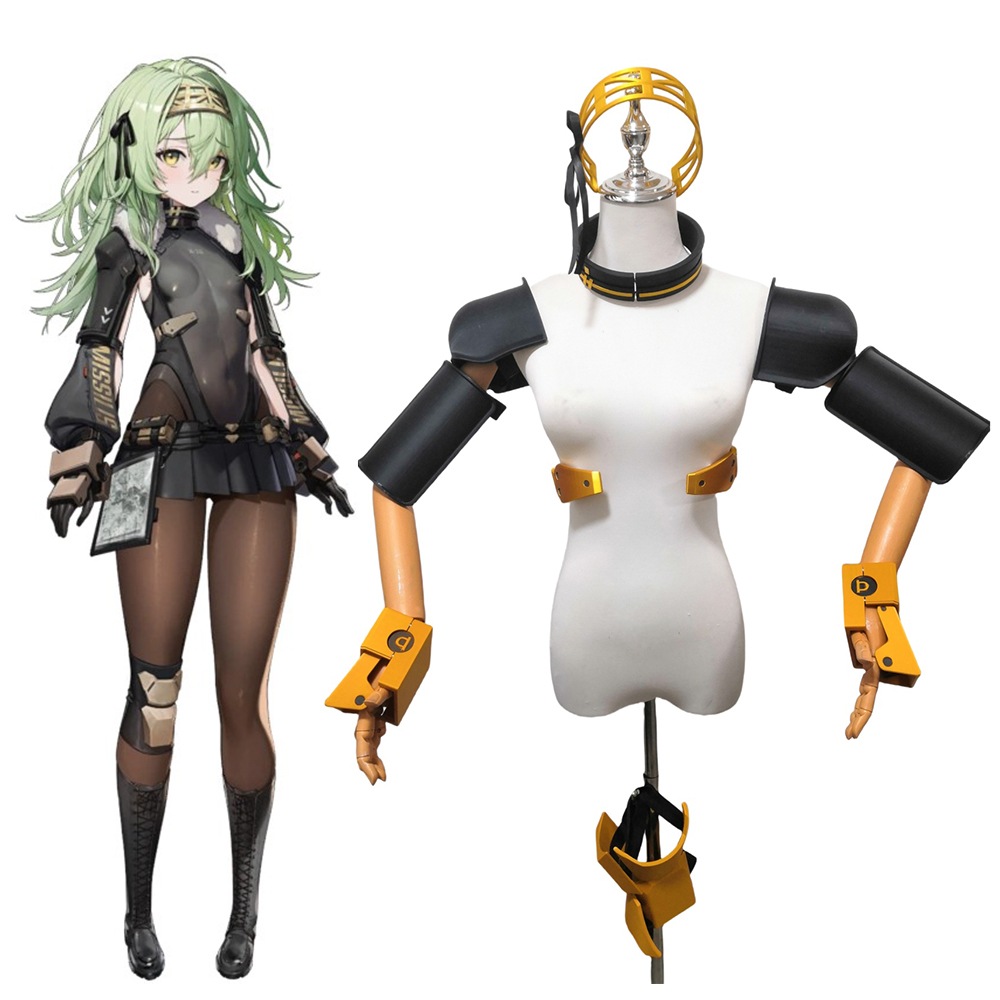 勝利の女神:NIKKE 吉洛 肩甲 首輪 カチューシャ cos道具 コスプレ cos服部品 別体設計 全セット ばら売り可能 C8