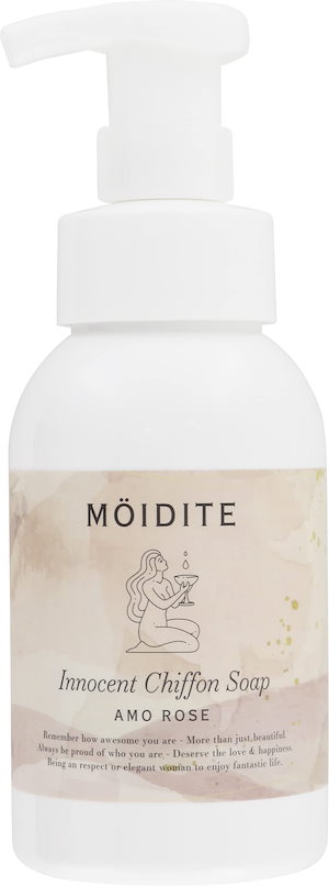 【全国送料無料】 MOIDITE(モアディーテ) イノセントシフォンソープ アモーローズの香り 300ml