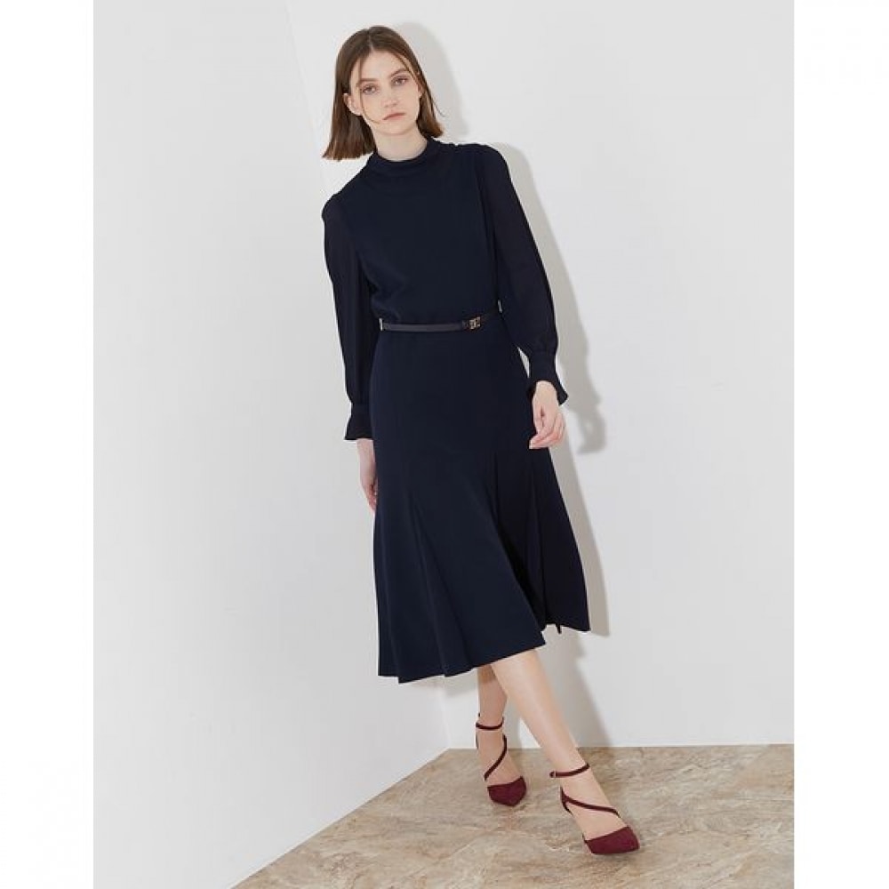 [オリビアローレン] フィット＆フレアドレス_VOCOA3S2121