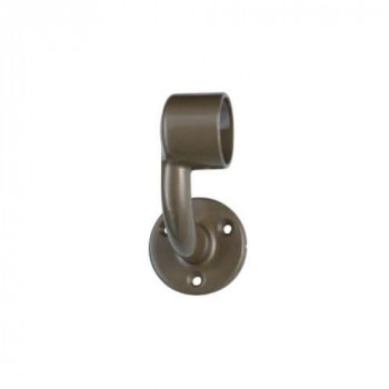 シロクマ ステンA形ブラケットL止左 アンバー ABR-102L 35φ