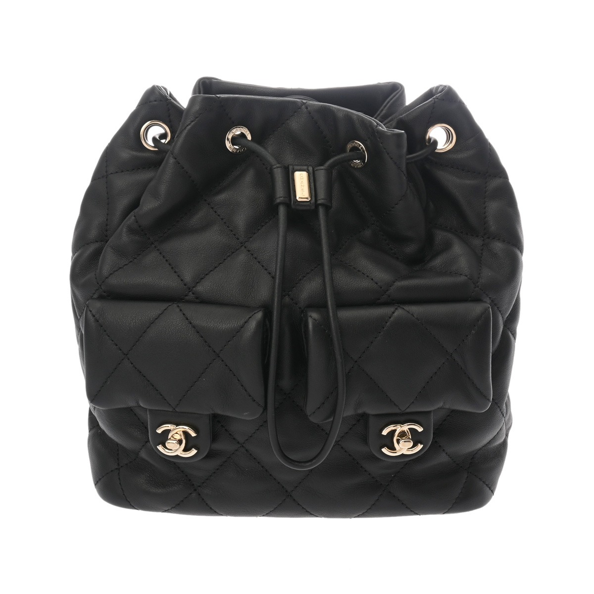 マトラッセ ブラック AS4342 レディース ラムスキン リュック・デイパック Aランク 中古 銀蔵 381,150円