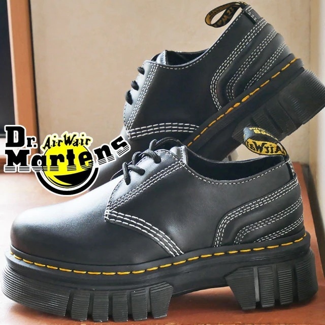 ドクターマーチン メンズ レディース 3ホールシューズ AUDRICK 3I QLTD SHOE ローカット 厚底 カジュアルシューズ オックスフォードシューズ 靴 278120