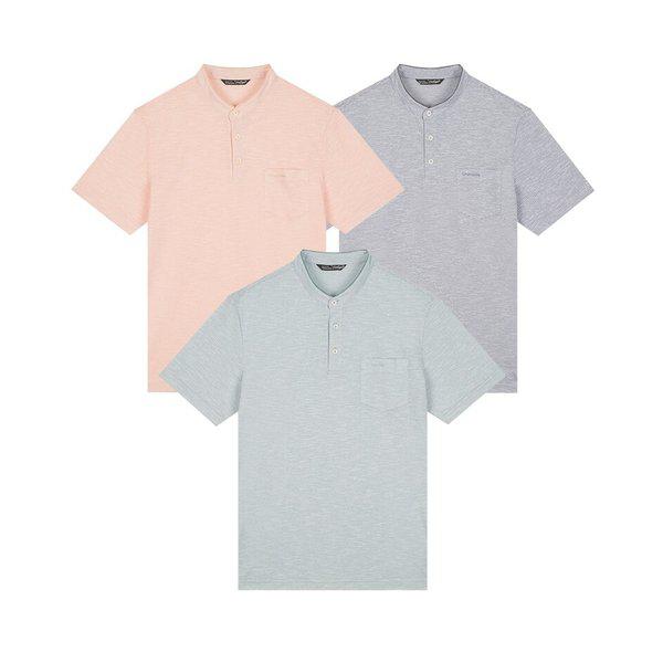ストライプ柄のチャイナカラーTシャツ CDAA9TS2481 4,634円
