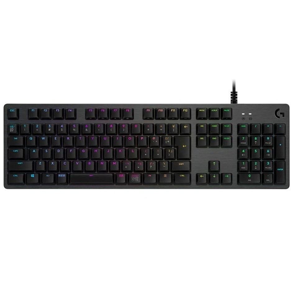 G512r-TC [ブラック] ゲーミングキーボード 有線 タクタイル メカニカル