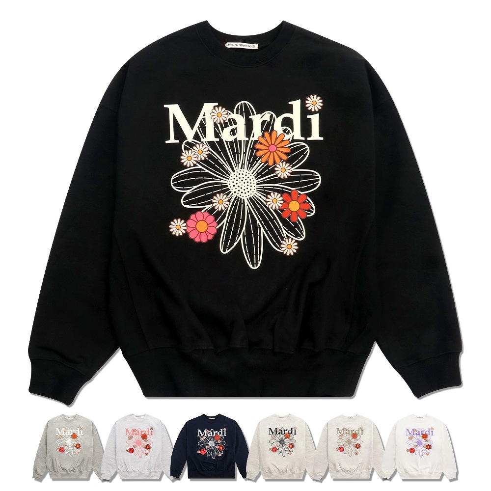 SWEATSHIRT FLOWERMARDI BLOSSOM 長袖 レディース 韓国 ファッション アパレル