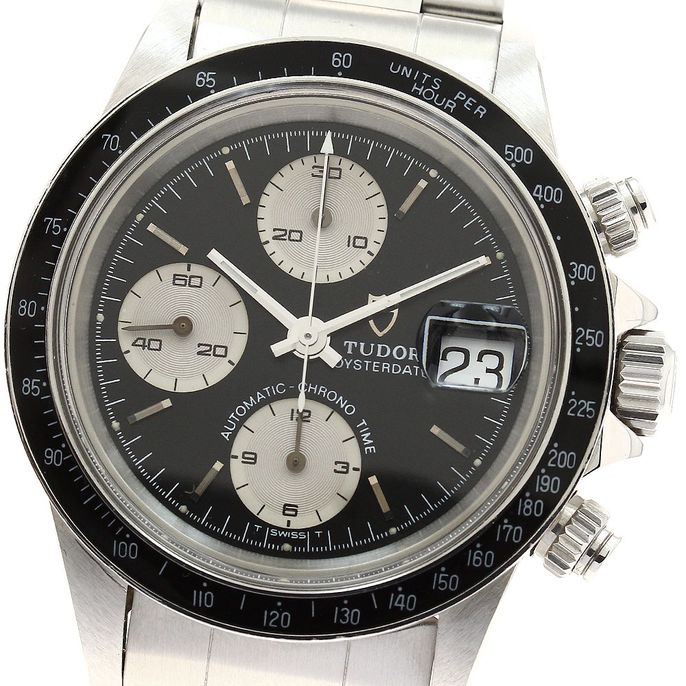 チュードル TUDOR 79160 オイスターデイト クロノタイム Cal.7750 自動巻き メンズ _897261【中古】 406,845円