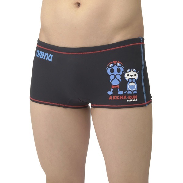 ARENA アリーナ トレーニングスパッツ ショートレッグ 水泳 水着ボーイズ競泳用 FINA・ AS5SWM02B-BK02