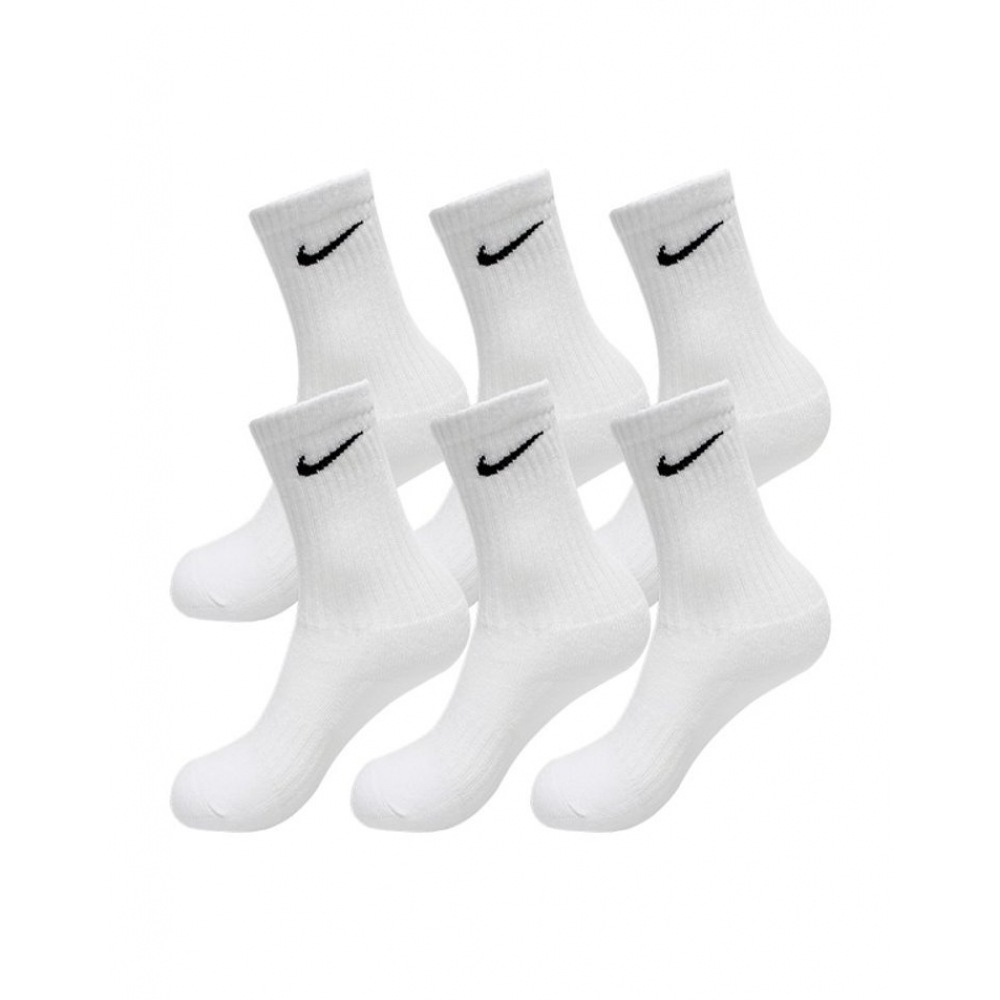 ナイキシューズナイキエブリデイクッションクルーソックス 6パックソックス SX7666-100 8,563円