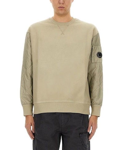 Diagonal Raised フリース ミックス キルティッド クルーネック 17CMSS003A 005835M 327 152204110 [U] 28,796円