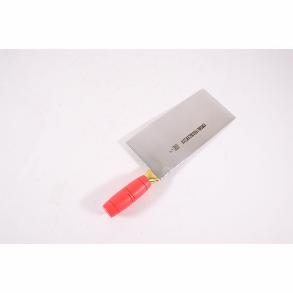 カンダ KF1912R 陳枝記 カラー中華包丁 レッド