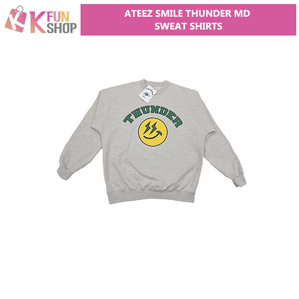 トレーナー/スウェットATEEZ SMILE THUNDER MD SWEAT SHIRTS