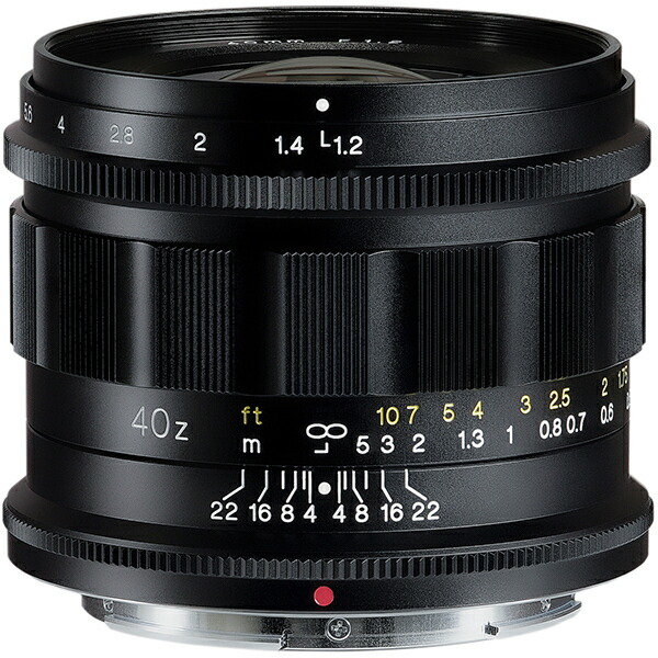 Voigtlander フォクトレンダー NOKTON 40mm F1.2 Aspherical [ニコンZマウント]【新品】 58,800円