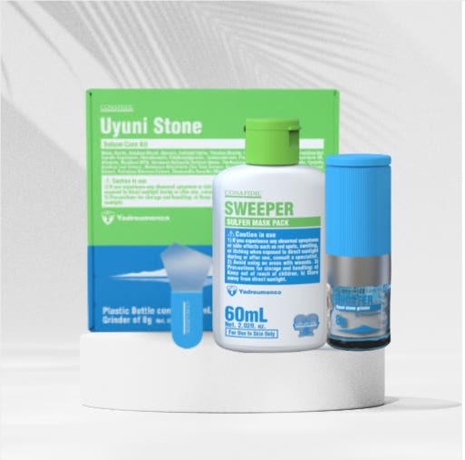 conapidil uyuny stone kit peeling scrub kit for face