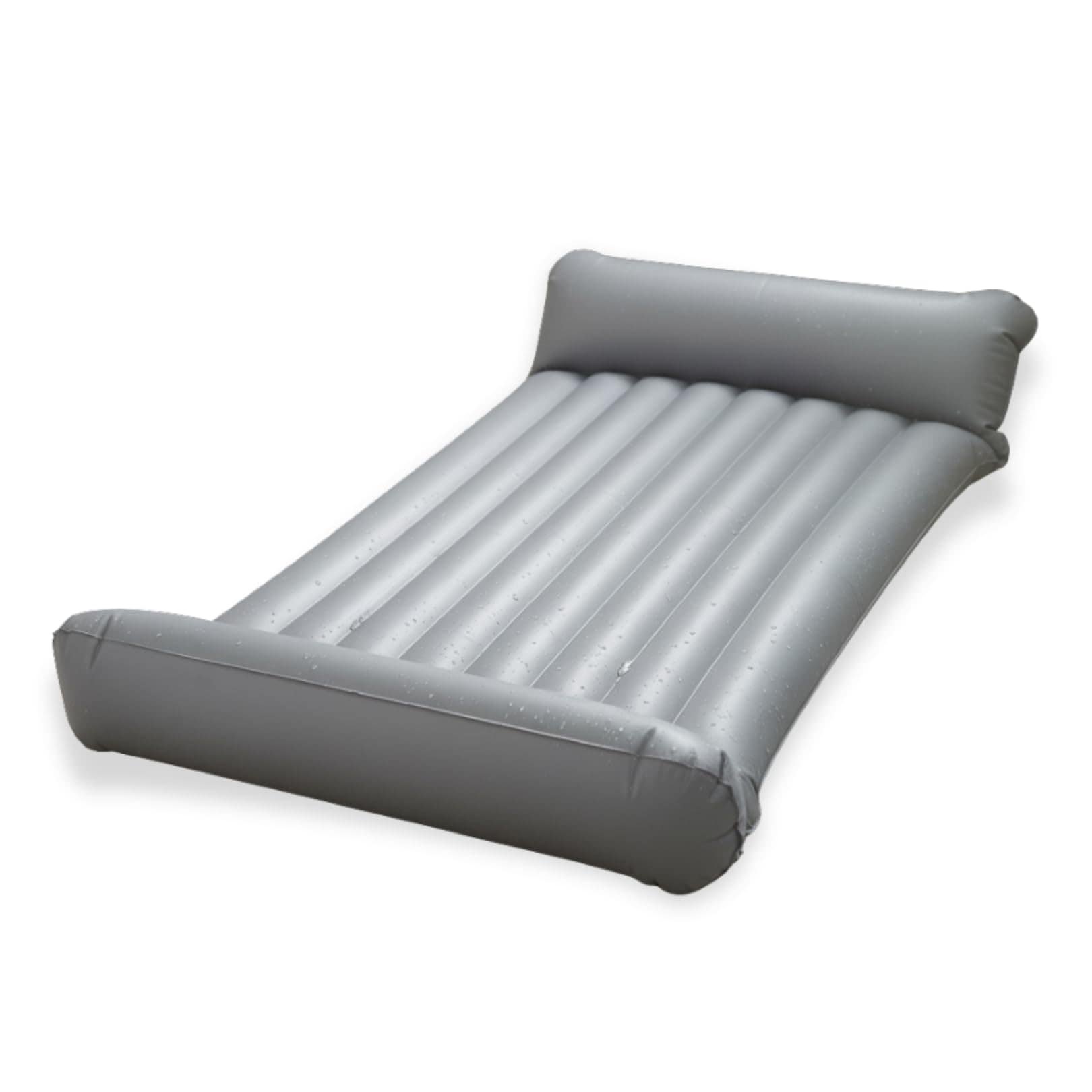 トイズファン 本格エアーマットシルバー 9山両枕 mat-9ww エアマット 軽量 210×110cm ワイドシングル